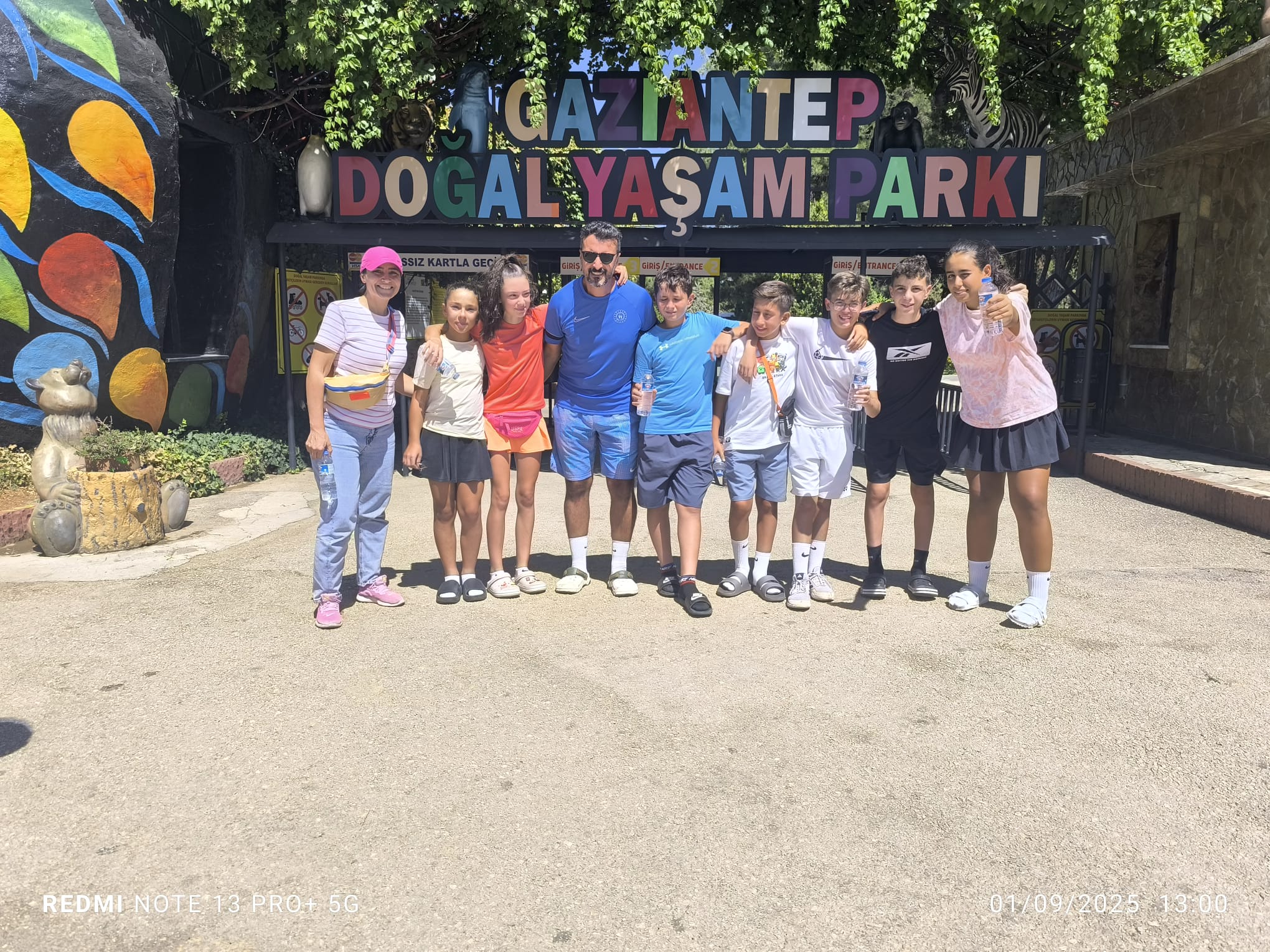 DOĞAL YAŞAM PARKIMIZA GRUP GEZİSİ.