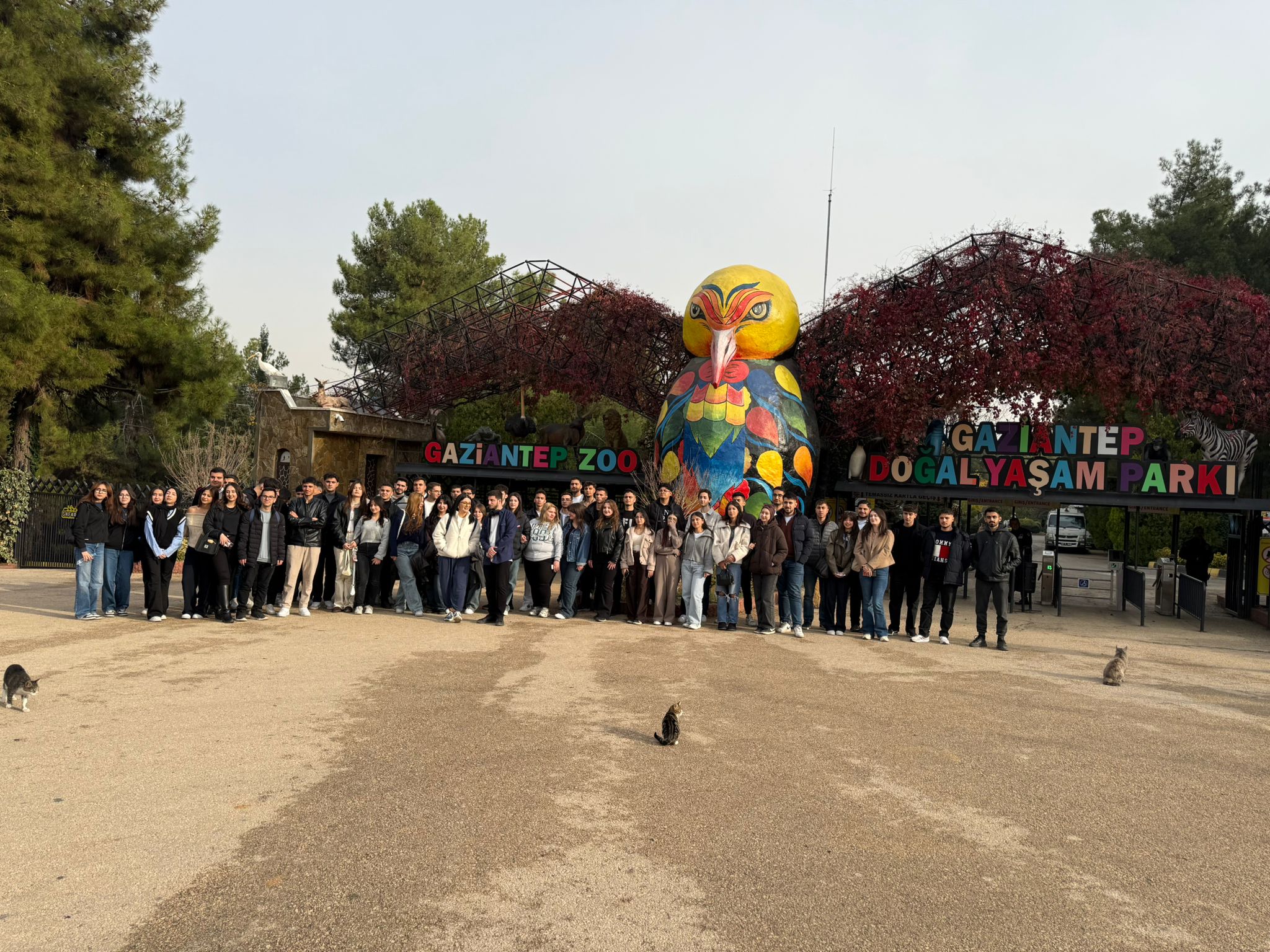 NATURAL LIFE PARK TOUR OF OUR GROUP VISITING FROM ERZURUM